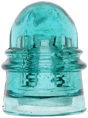 CD 158.2 BOSTON BOTTLE WORKS, Light Aqua; Inner skirt embossed variant!