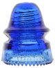 CD 162 HEMINGRAY, Bright Cobalt Blue; the always popular cobalt signal!