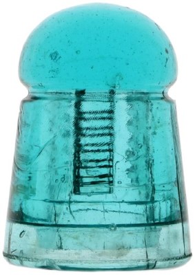 CD 145.6 BOSTON BOTTLE WORKS, Light Blue Aqua; <span style="color:red">UPDATE:</span> Check the condition and awesome dome glass!