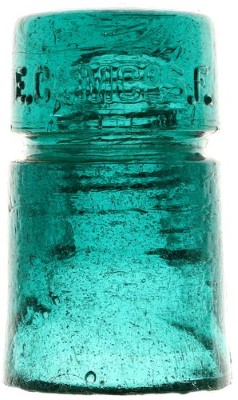 CD 123 E.C.& M. CO., Deep Fizzy Aqua; Translucent fizz!