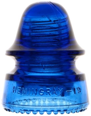 CD 162 HEMINGRAY-19 // MADE IN U.S.A., Dark Cobalt Blue; Quintessential Cobalt Blue!