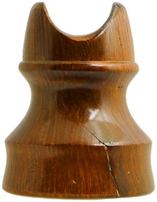 San Francisco Wooden Trolley Insulator, Brown; A darker variation!