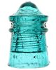 CD 106.1 DUQUESNE // GLASS CO., Blue Aqua; "Peak top"!