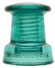 CD 175 HEMINGRAY-25, Blue Aqua; Classic doorknob!