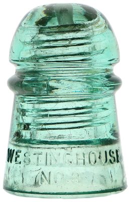 CD 102 WESTINGHOUSE / NO.3, Light Green; Uncommon color and neat character!