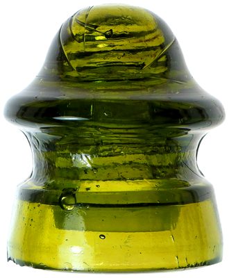 CD 166.2 {Unembossed}, Rich Yellow Olive Green; Classic Pennycuick in a neat color!