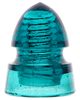 CD 149 "Burbrook", Teal Blue; Beautiful teal blue "pointed bullet"!