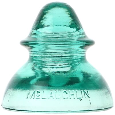 CD 139.9 McLAUGHLIN, Light Green Aqua; The Peaked Dome!