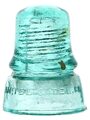 CD 160.6 AM.TEL.& TEL.CO., Light Aqua; Boldly embossed "Pilgrim Hat"!