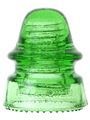 CD 162 McLAUGHLIN // No 19, Depression Glass Green; A real glower!