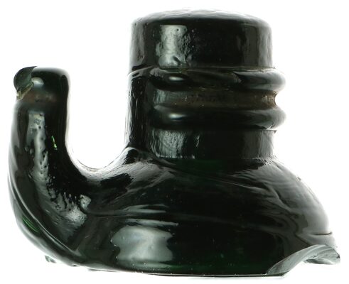 CD 791 "Baby Teapot", Dark Green; Exceptionally rare! Check all the photos!