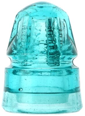 CD 158 BOSTON BOTTLE WORKS, Light Blue Aqua; A classic Boston!