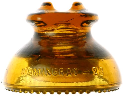 CD 241 HEMINGRAY-23, Honey Amber; The smallest of a popular trio!