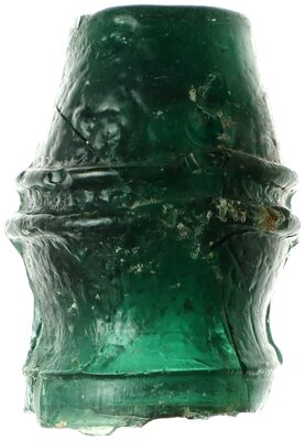 CD 701.6 "Confederate Egg", Dark Teal Green; Dark yet colorful!