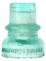 CD 735 MULFORD & BIDDLE, Light Aqua; Classic "Baby Pilgrim Hat" style!