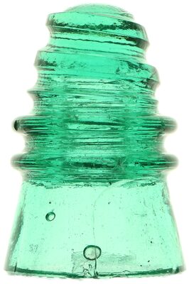 CD 110.6 NATIONAL INSULATOR CO., Green; attractive and rare color!