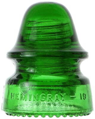 CD 162 HEMINGRAY-19, Bright 7-up Green; great color and excellent condition!