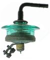 "Koolery" Lightning Arrestor {Germany}, Aqua w/ Metal Hardware; have you seen one of these before?