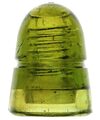 CD 145 AM.INSULATOR CO., Olive Green; attractive darker shade!