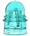 CD 158.2 BOSTON BOTTLE WORKS, Light Aqua; excellent condition and a great milky ribbon!