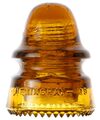 CD 162 HEMINGRAY-19, Honey Amber; nice condition and sure to please!