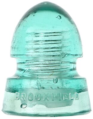 CD 149 BROOKFIELD, Light Green Aqua; "Burbrook" in a lighter than usual coloration!