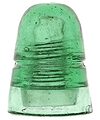 CD 145 AM.INSULATOR CO., Lime Green; A classic American beehive!