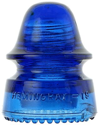CD 162 HEMINGRAY, Rich Cobalt Blue; Deep and well-saturated color!