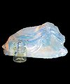Opalescent Chunk of Glass; A massive piece, a great go-with for the Hemingray collector!