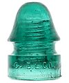 CD 134 C.E.L.CO., Light Jade Aqua Milk; Cambridge Electric Light Company?