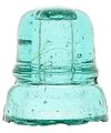 CD 742 {Unembossed}, Light Aqua; Nice clarity!