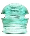 CD 409 S.L.1 / STAS 810 {Romania}, Light Aqua; No, this is really the whole insulator!