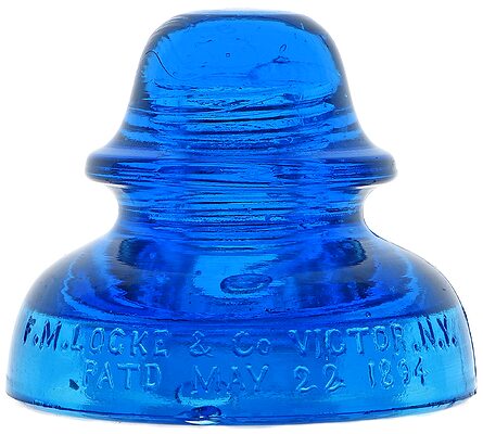 CD 287.1 LOCKE, Bright Peacock Blue; Stunning power piece!