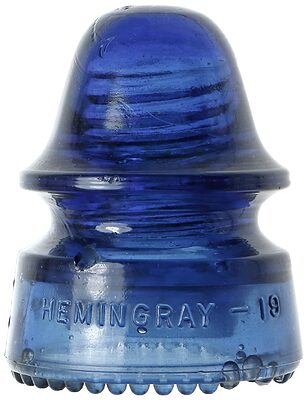 CD 162 HEMINGRAY, Deep Inky Cobalt Blue; Contrasts well with Cobalt Blue!