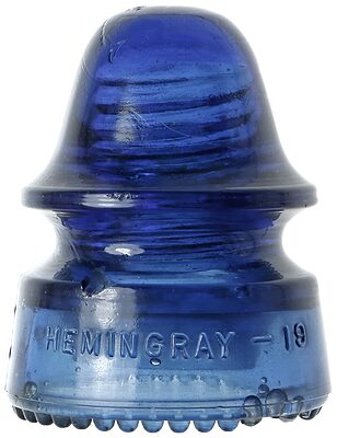 CD 162 HEMINGRAY, Deep Inky Cobalt Blue; Contrasts well with Cobalt Blue!