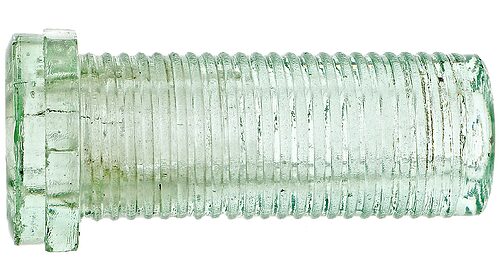 5" Wall Tube, Ice Green; Attractive shade of green!