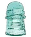 CD 105 AM.INSULATOR CO., Light Aqua; Base-embossed!