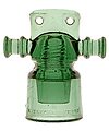 CD 688.1 L'ELECTRO VERRE {France}, Green; Unusual "Robot" style combines the fuse and T-bar!