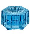 Piano Insulator {"Flat topped Castle" style}, Electric Blue; Attractive color for sure!