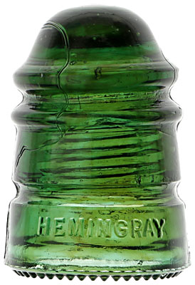 CD 113 HEMINGRAY, Dark Yellow Green w/ Amber Swirls; This darker green will "pop" in your lineup!