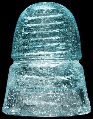 CD 145 H.G.CO., Light Blue w/ Seed Bubbles; Strong embossing and great character! UPDATE: