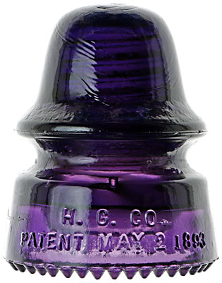 CD 162 H.G.CO., Royal Purple; Outstanding and desirable color!