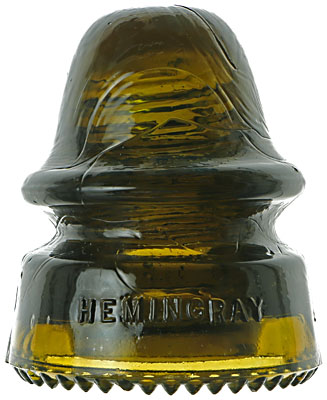 CD 162 HEMINGRAY, Olive Amber; Contrasting color for your collection!