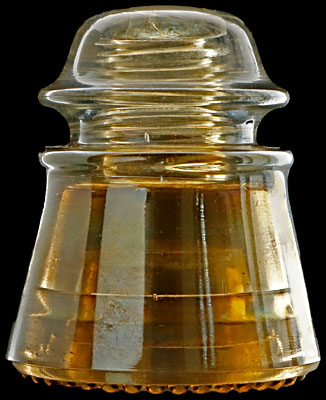 CD 142.4 {Unembossed}, Carnival w/ Glass Insert; Uncommon and unusual style!