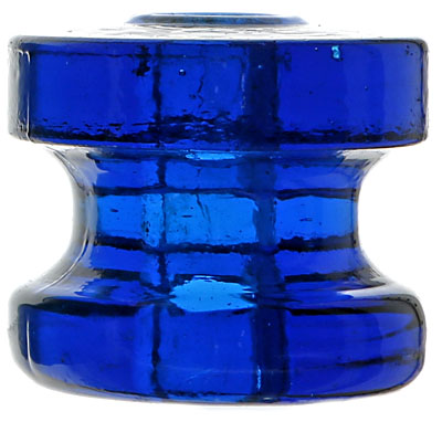 CD 1050 {Unembossed ZICME} {Colombia}, Cobalt Blue; Thick glass shows off this classic and desirable color!