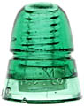 CD 145 H.G.CO., Bright Green; Stunning insulator in amazing condition!
