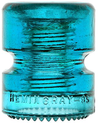 CD 185 HEMINGRAY, Hemingray Blue; Hard to find in this great condition and color!