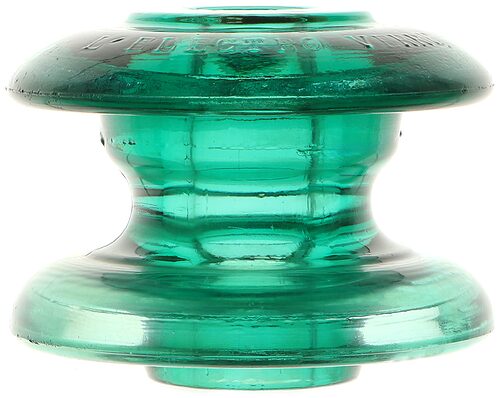 CD 1067 L'ELECTRO VERRE, Aqua; RARE aqua color, BEST condition known!