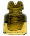 CD 568.6 [Dots on dome] {Russia}, Yellow Olive Green; Standout color!