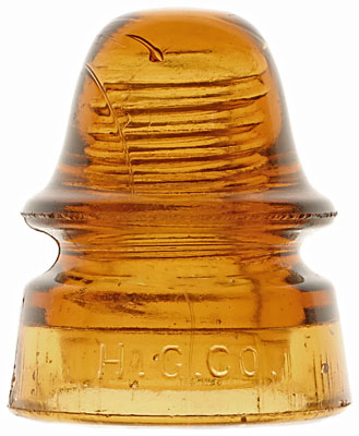 CD 162 H.G.CO., Yellow Amber; Stunning jewel!